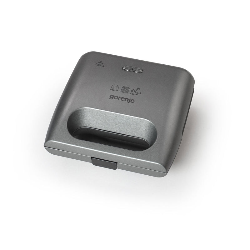 Gorenje SM703GCG — Sandwich maker, 700 W, Number of plates 3, Number of pastry 2