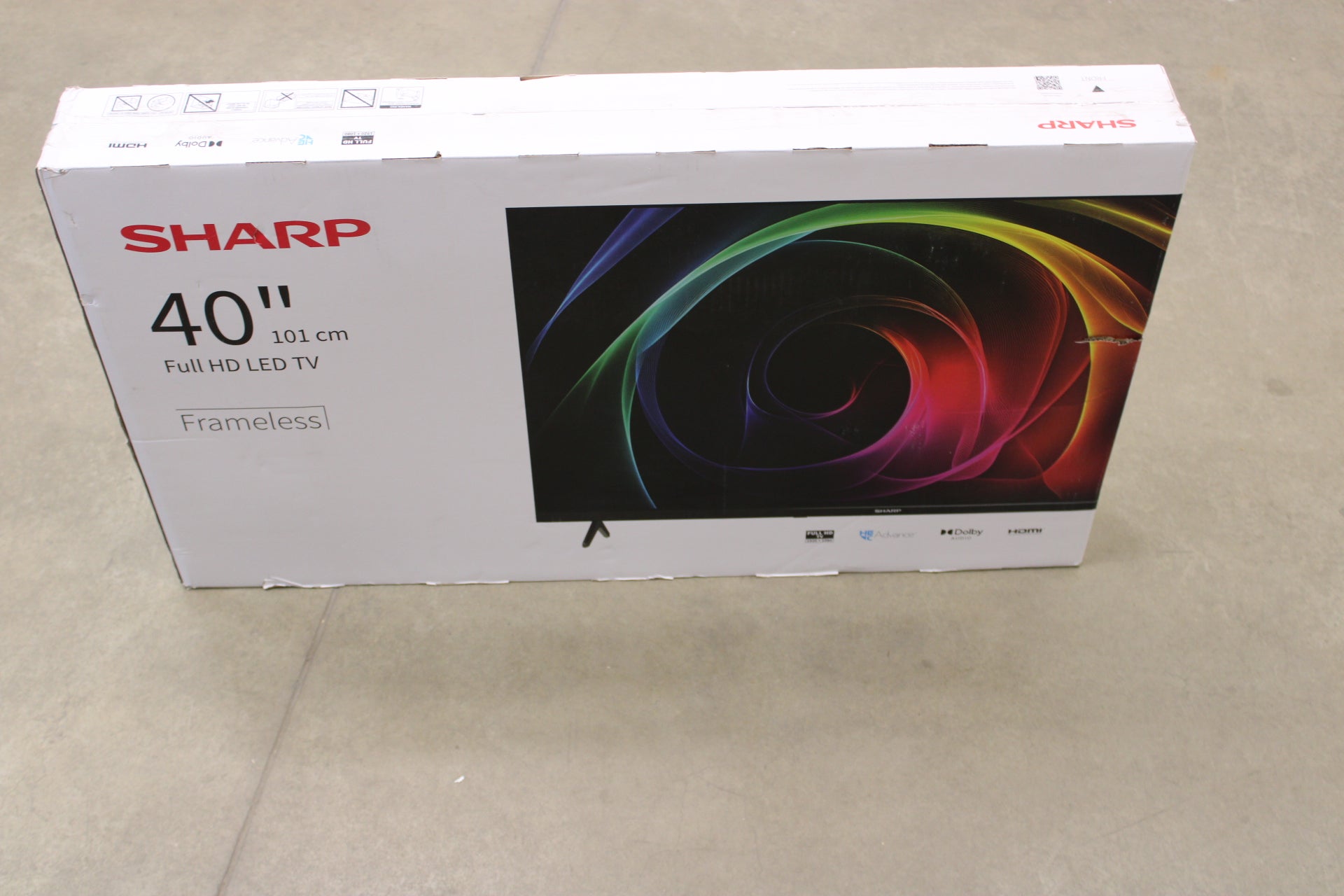 Sharp 40HA1205E, FHD, Black