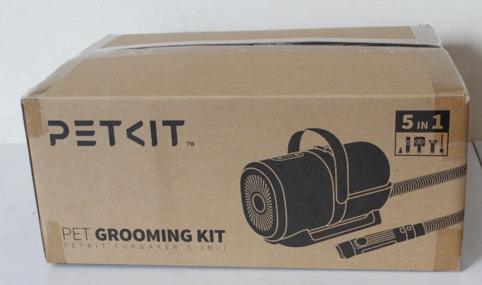 PETKIT LM4 — Air Clipper Pet Grooming Vacuum Kit 5in1, Grey/White, Warranty 24 month(s)