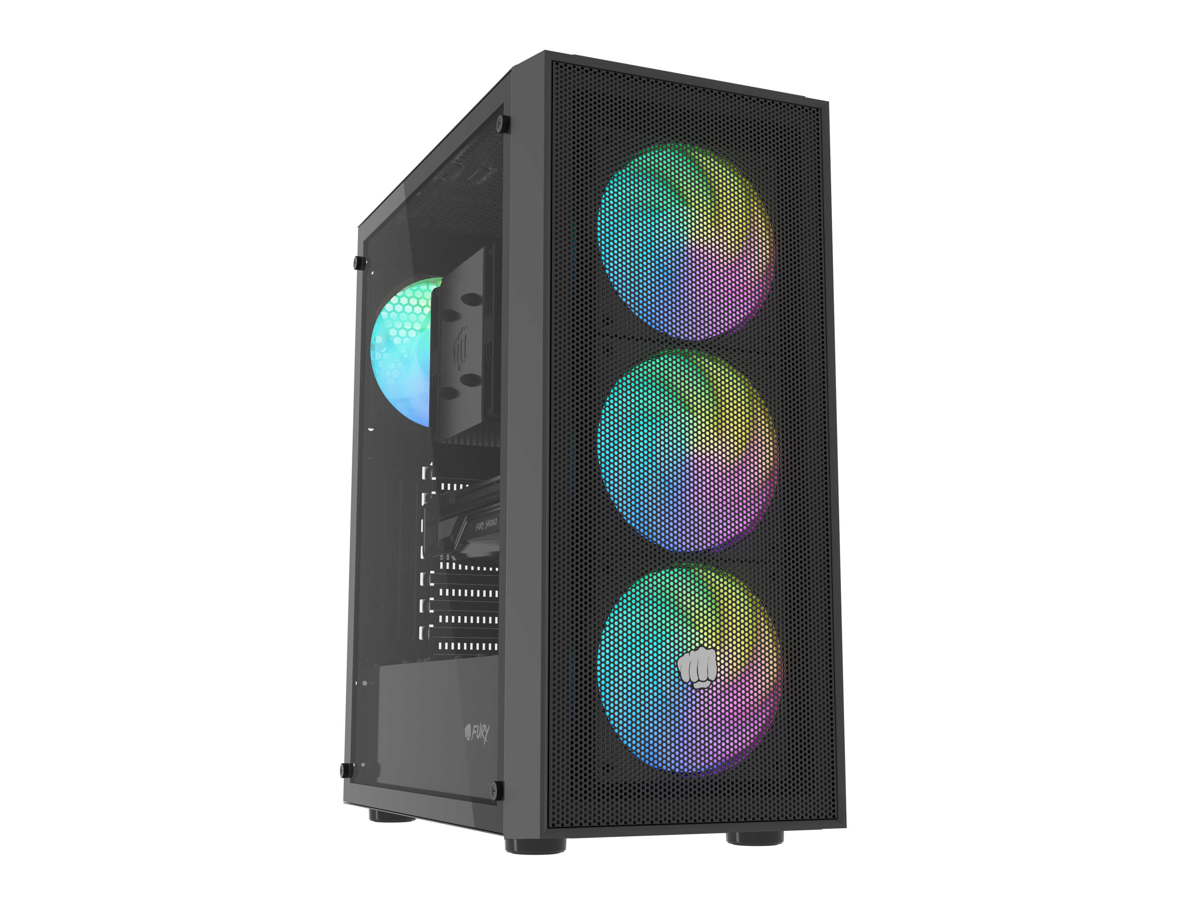 Fury SHOBO SH8F ARGB — PC Case, Black, Midi Tower