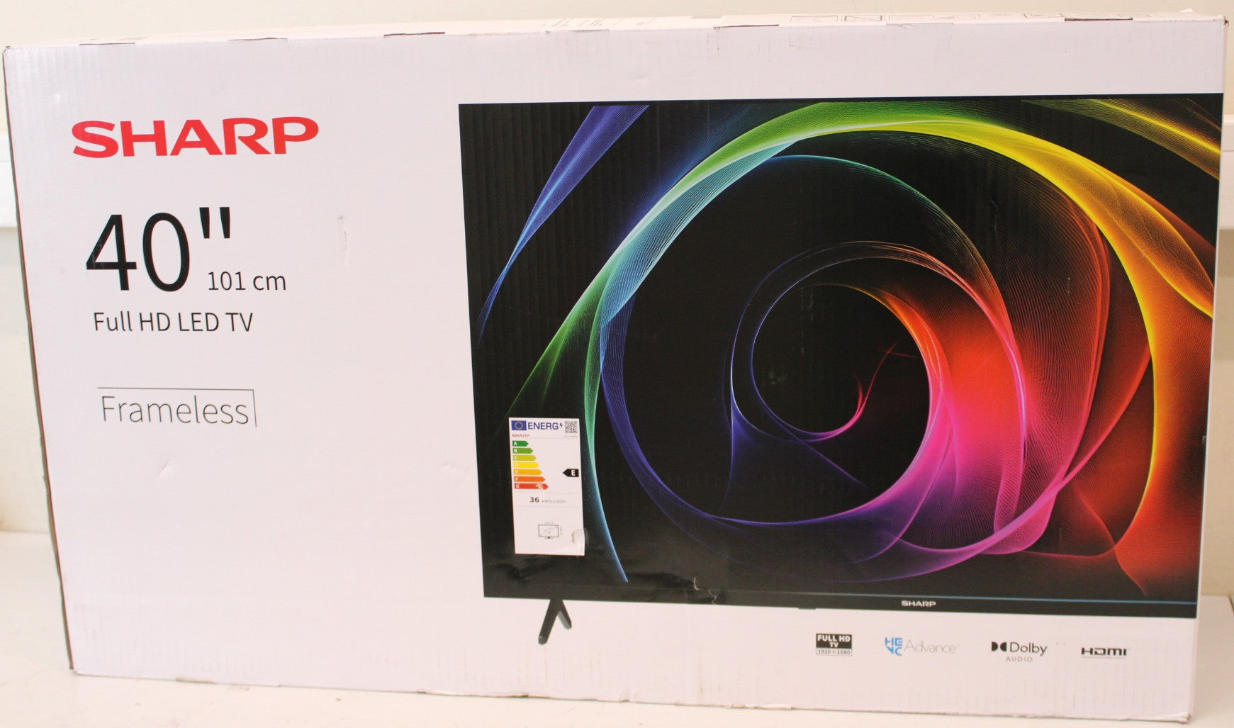 Sharp 40HA1205E, SALE OUT. Sharp 40HA1205E, FHD, Black