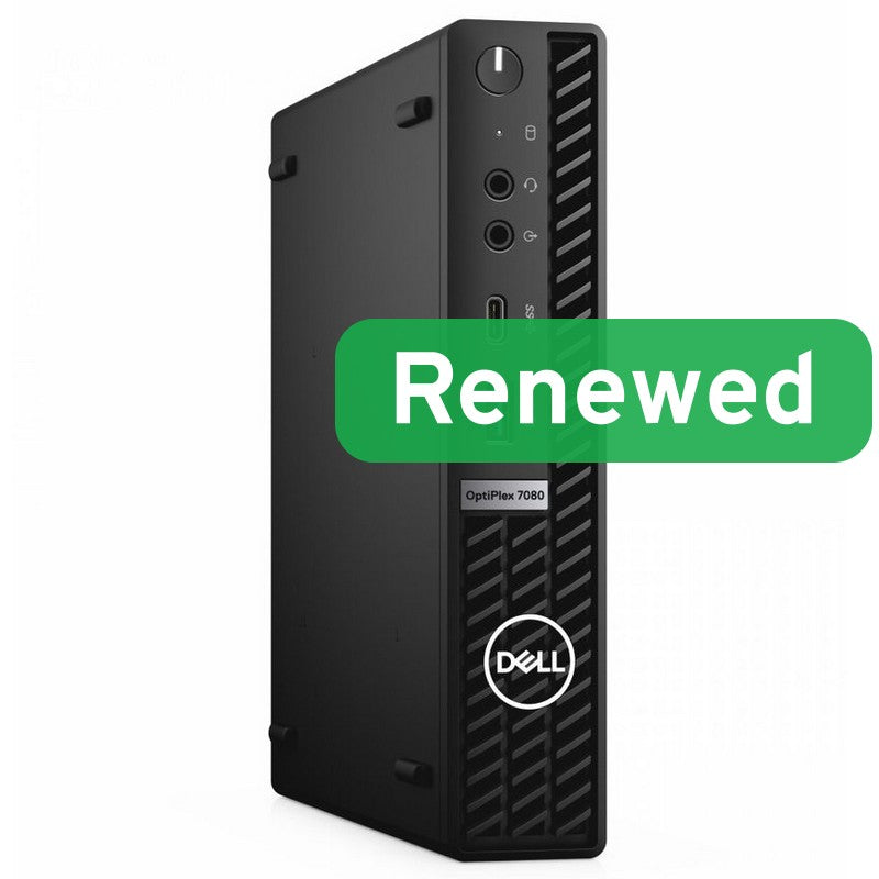 DELL Renewed Grade A — OptiPlex 7080 Micro, Intel Core i5, i5‑10500T, 16 GB