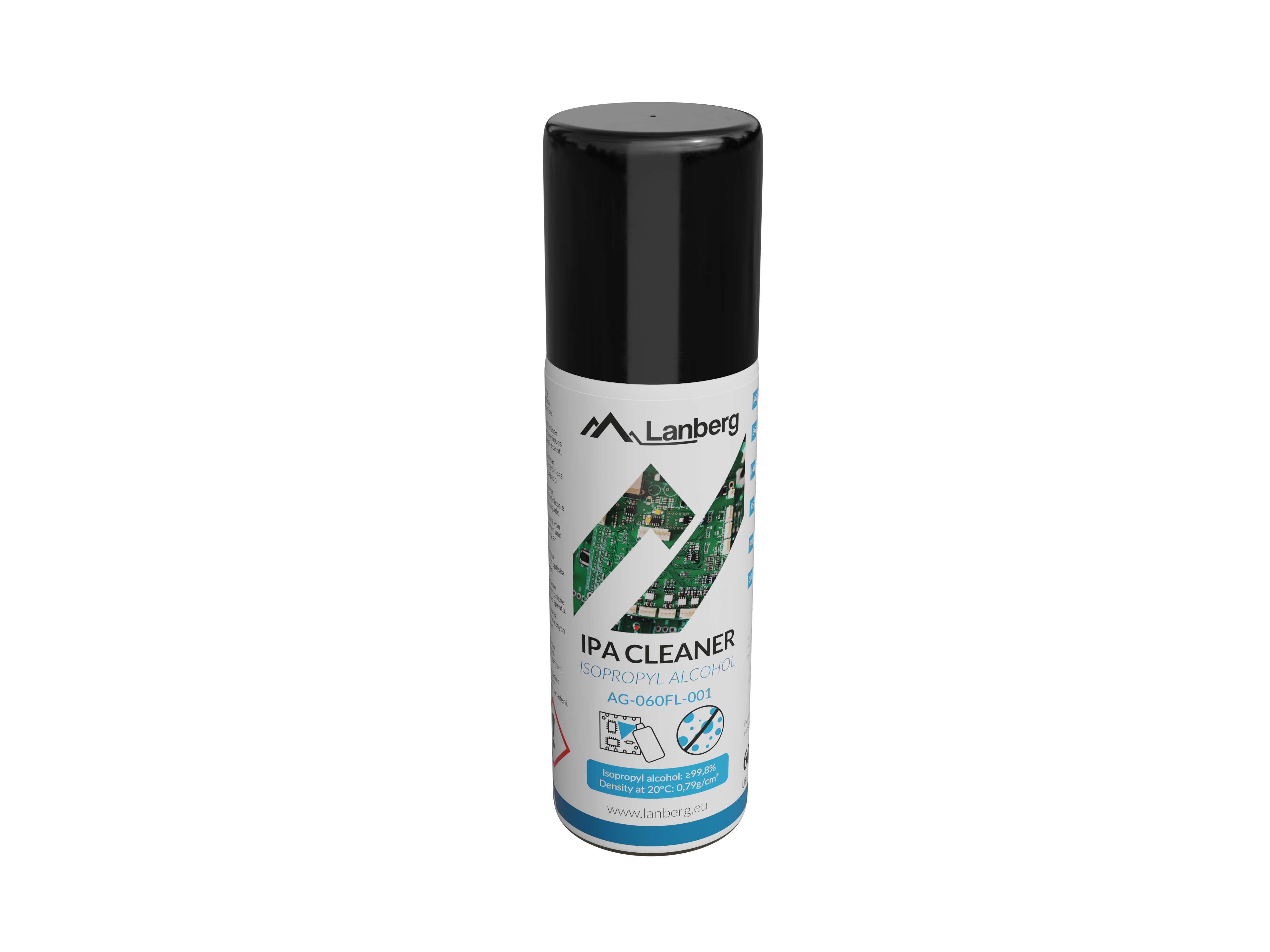 Lanberg AG-060FL-001 — Isopropyl Alcohol IPA 99.8%, 60 ml