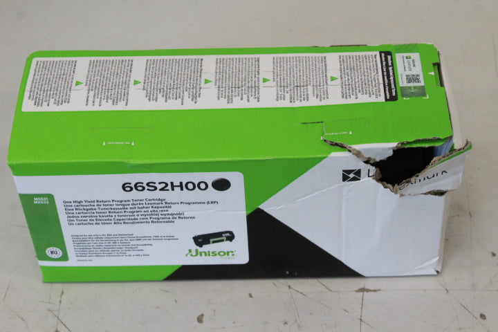 Lexmark 66S2H00, Cartridge CollecReturn Program (LRP), Toner cartridge, Black & white