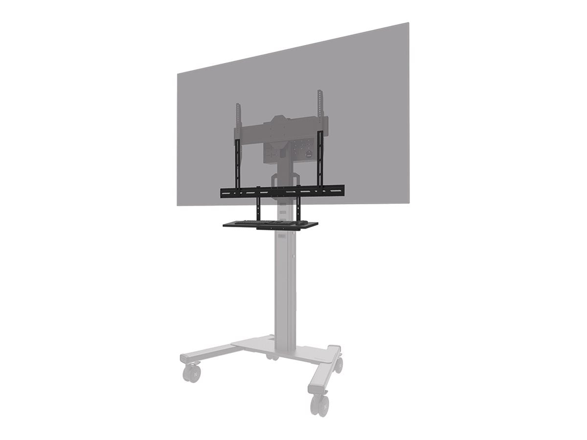 Neomounts Floor stand, AV40-500BL Keyboard Shelf Kit, Height adjustment, 43-110 "
