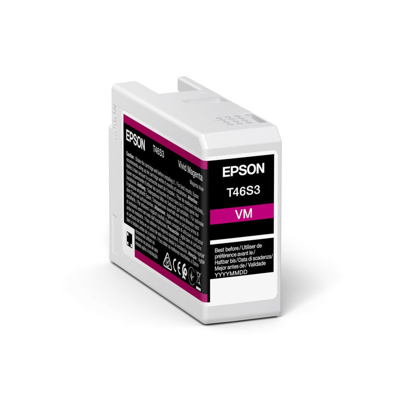 Epson Singlepack T46S3 UltraChrome Pro 10 ink 25ml, Ink tank, Vivid magenta