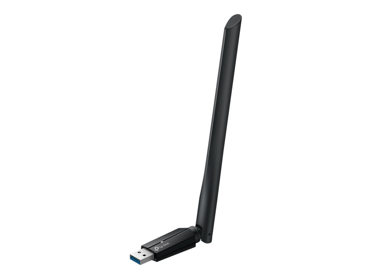 TP-LINK Archer TBE400U Plus — BE6500 Tri-Band Wi-Fi 7 High Gain Wireless USB Adapter, 2.4 GHz, 5 GHz, 6 GHz, 802.11ax, MU-MiMO No