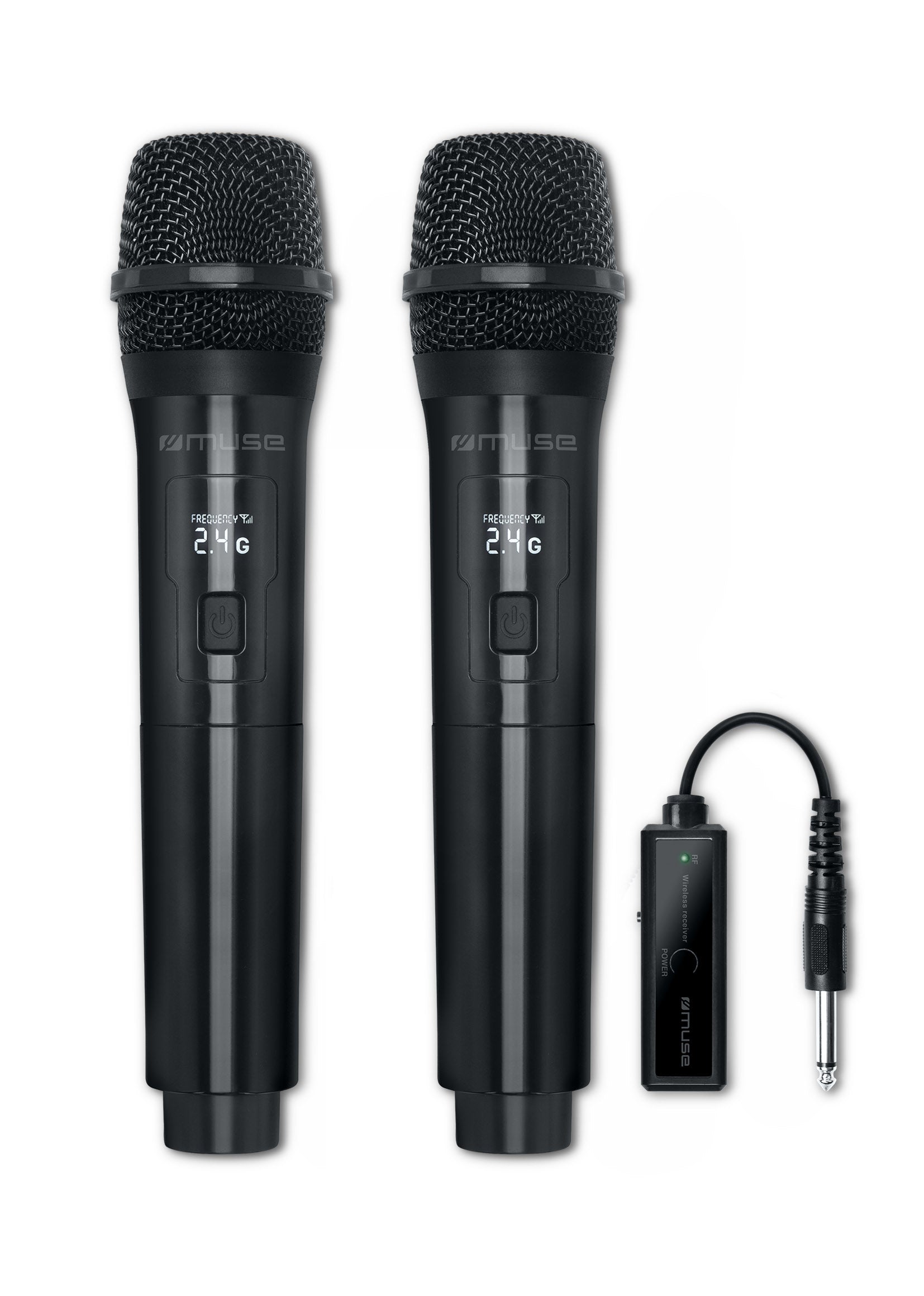 Muse MC-50 WI — Dual Wireless Microphones, Black