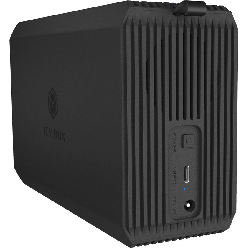 Raidsonic IB-RD3720-CU3 — RAID-System Dual bay, HDD/SSD USB 3.2 (Gen 2) with fan