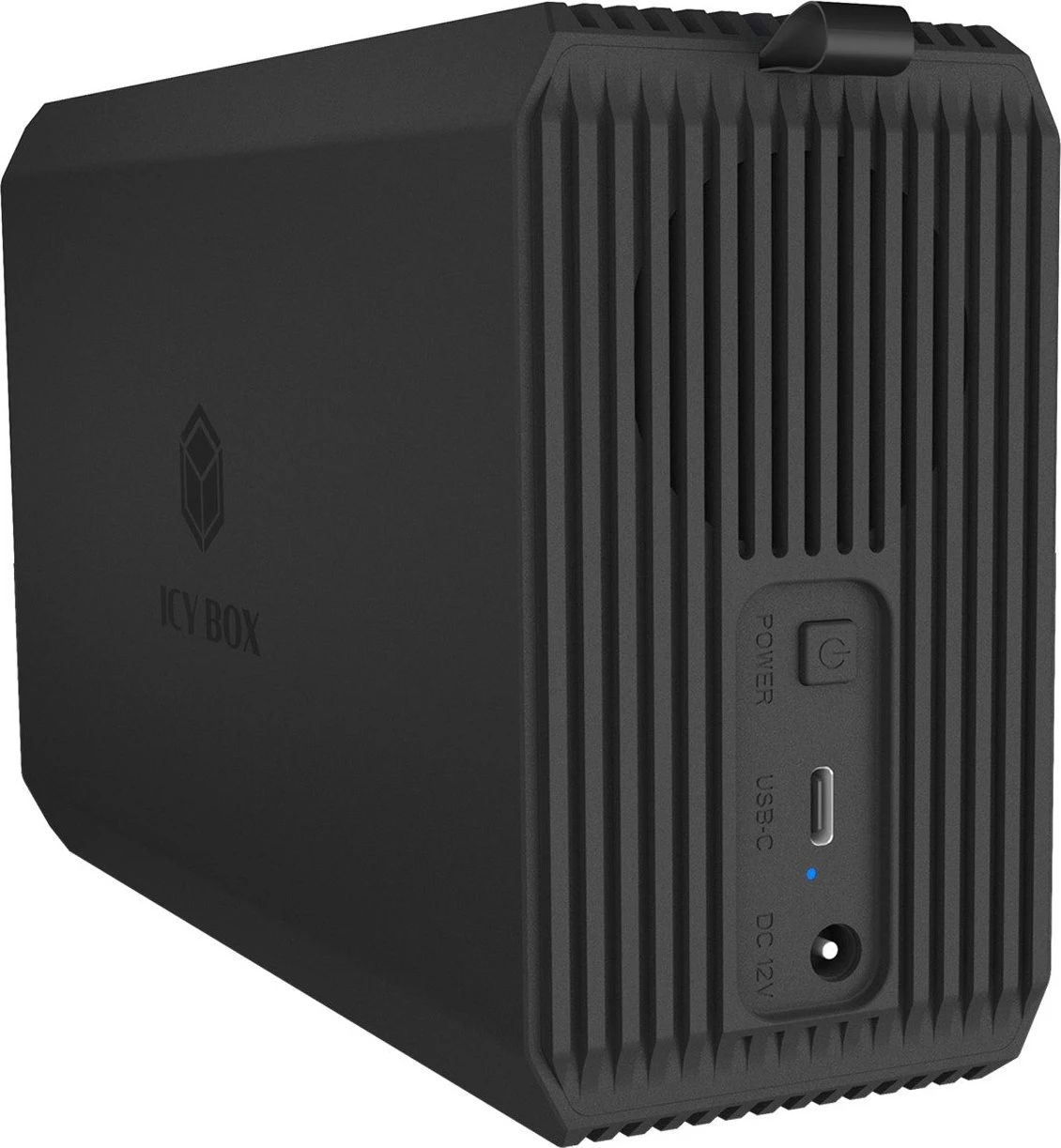 Raidsonic IB-RD3720-CU3 — RAID-System Dual bay, HDD/SSD USB 3.2 (Gen 2) with fan