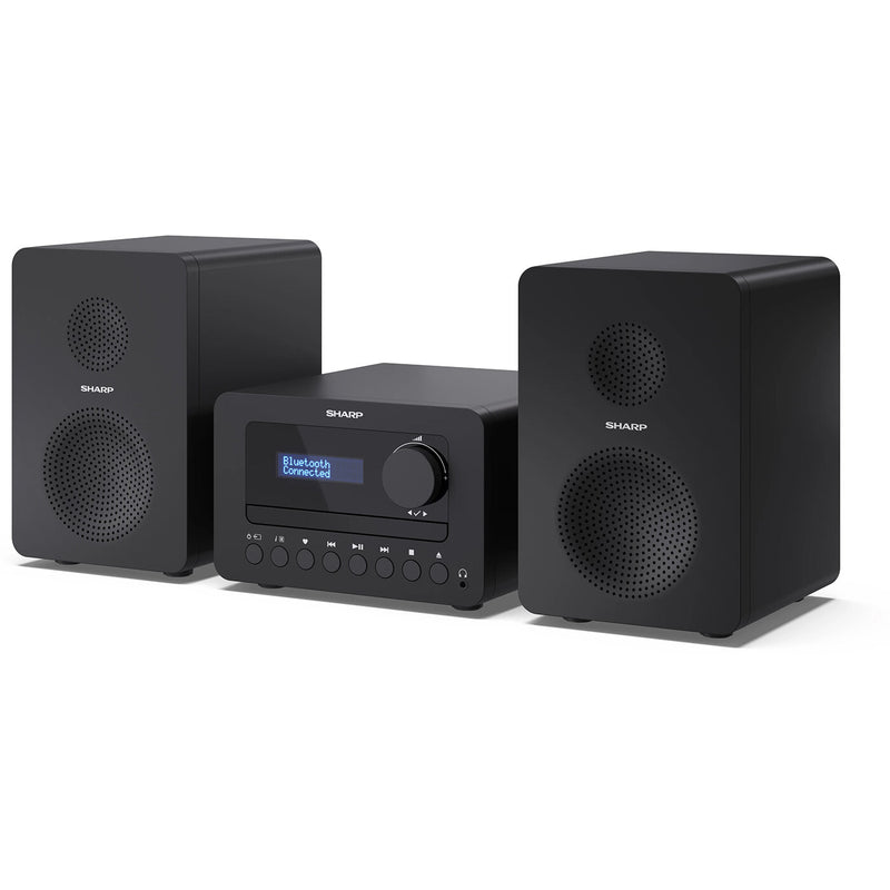 Sharp XL-B520D(BK) — Tokyo Hi-Fi Micro System 2.0, Bluetooth, Black
