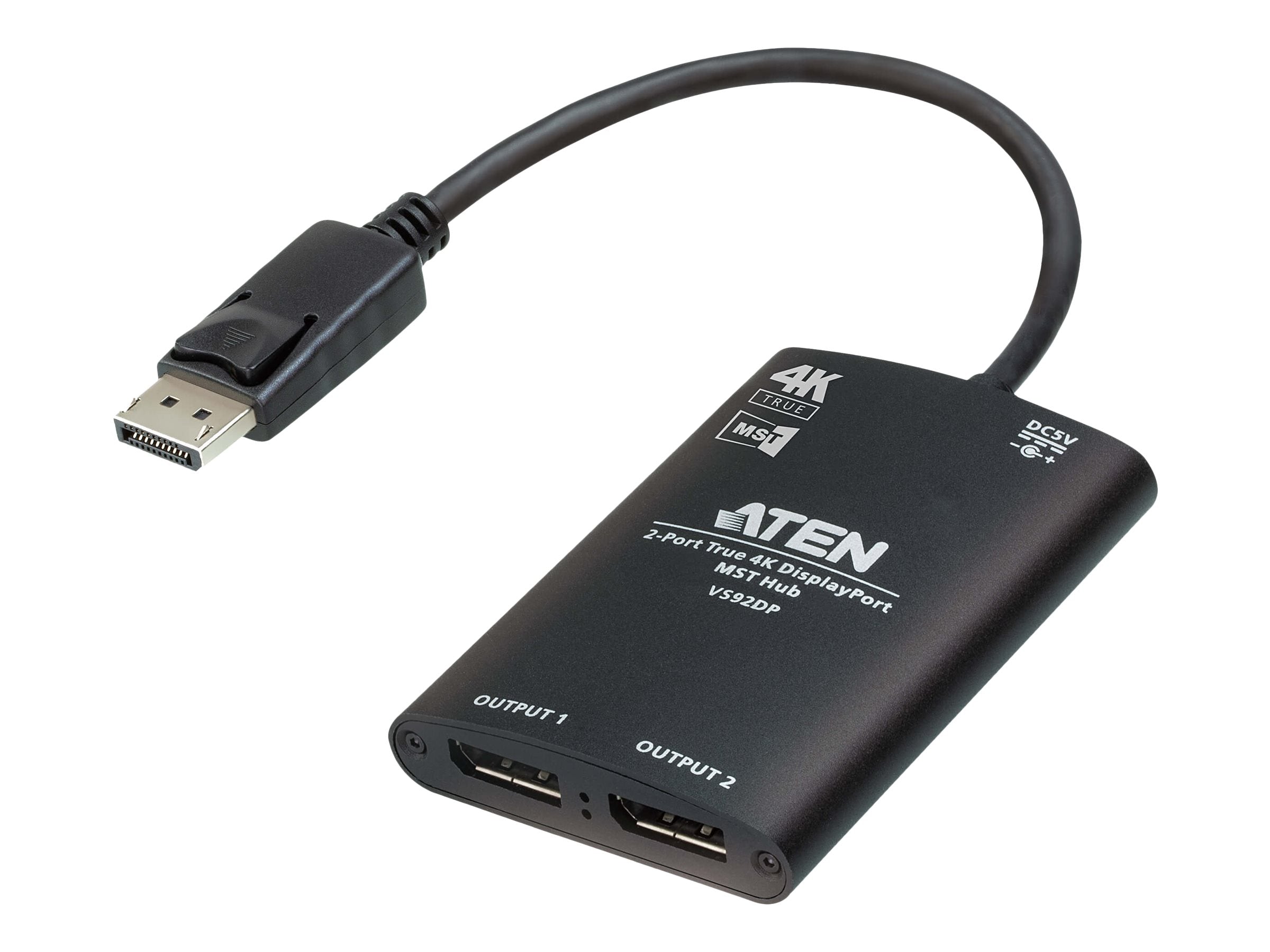 Aten VS92DP-AT — DisplayPort to 2 DisplayPort, DP to DP