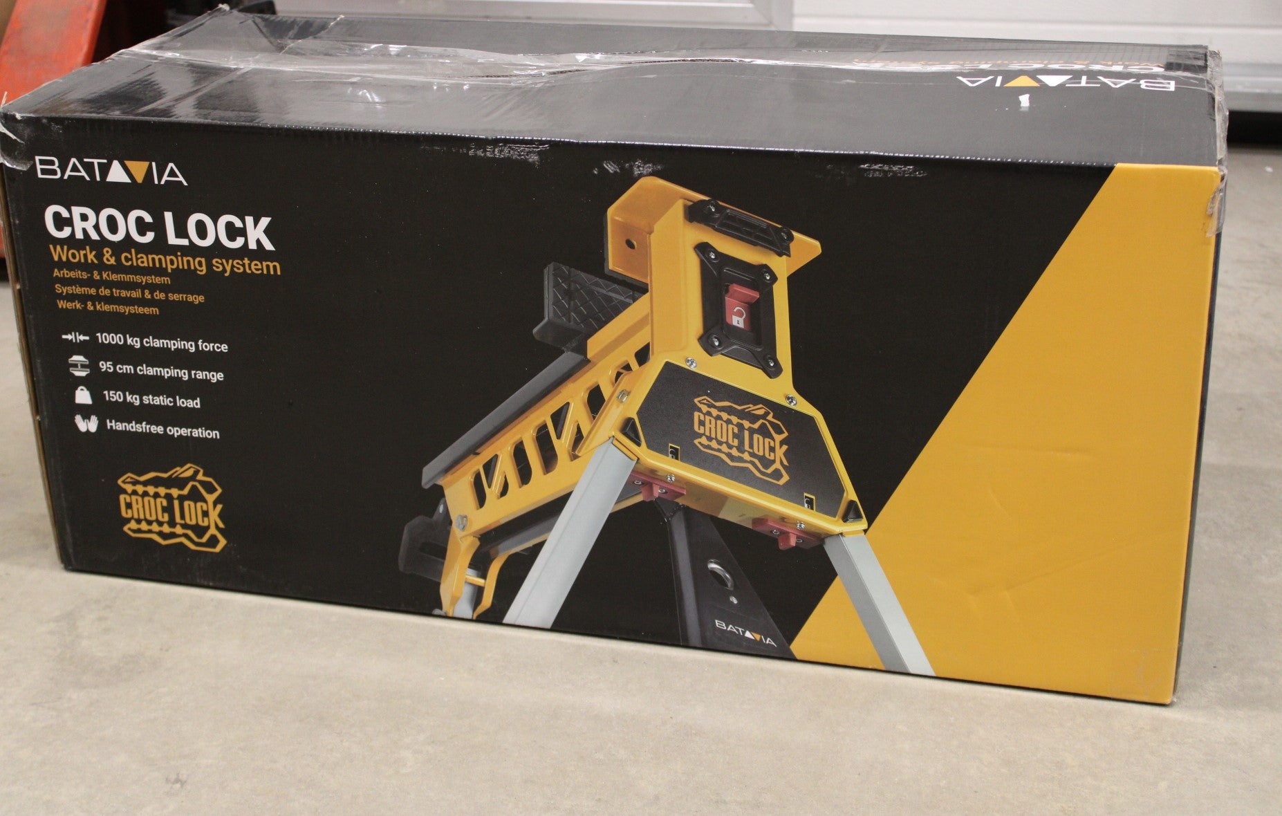 Batavia B.V. Croc Lock Workbench and Clamping Station, SALE OUT. Batavia B.V.