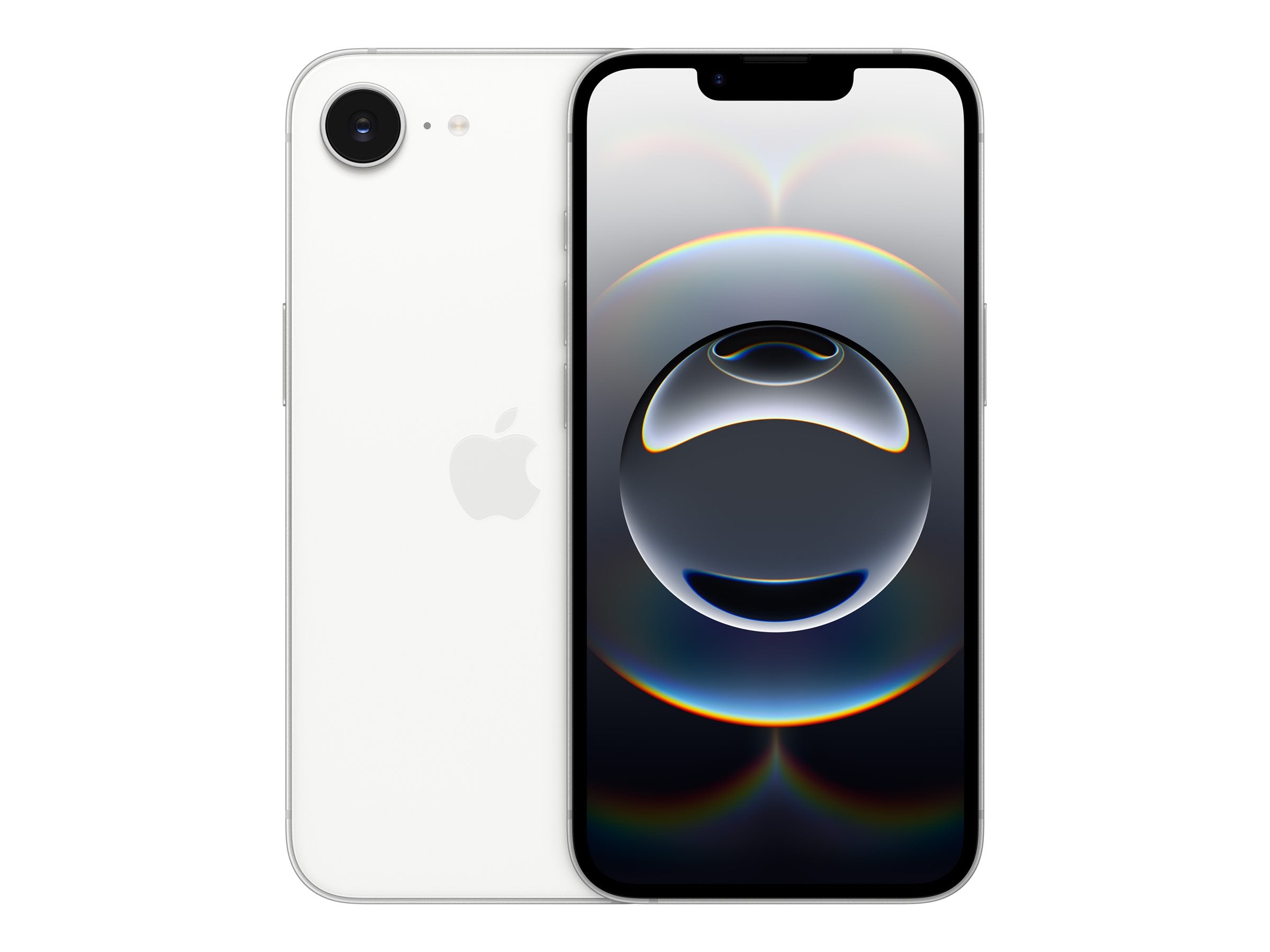 Apple iPhone 16e, White, 6.1 ", Super Retina XDR