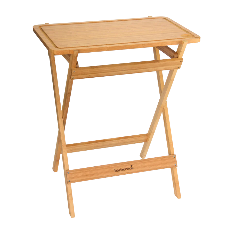 Barbecook BC-ACC-7154 — Cutting Table Made of Bamboo, 70 x 43 x 81 cm