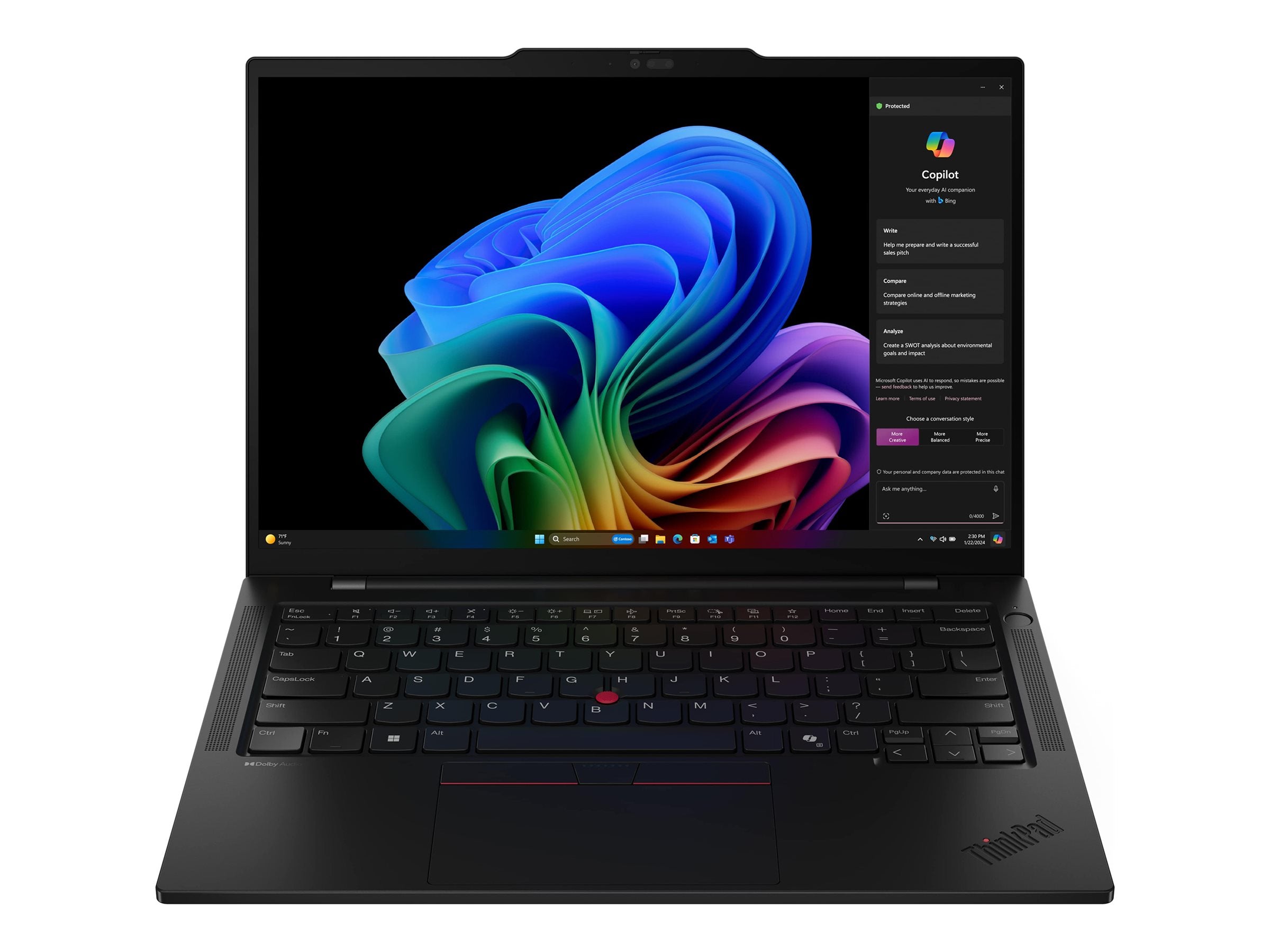 Lenovo ThinkPad T14s G6 Intel, Black, 14 ", IPS