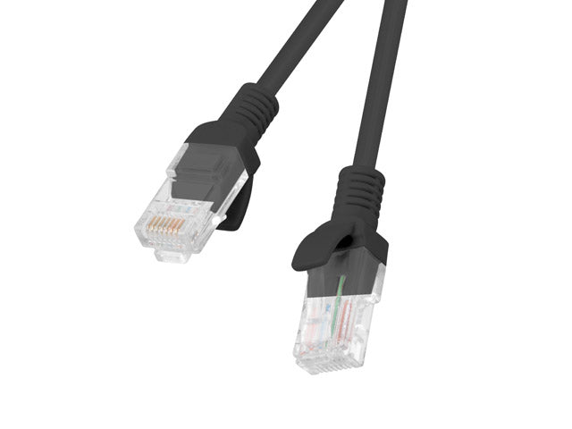 Lanberg PCU5-10CC-1500-BK — Patchcord CAT.5E UTP, 15 m, Black