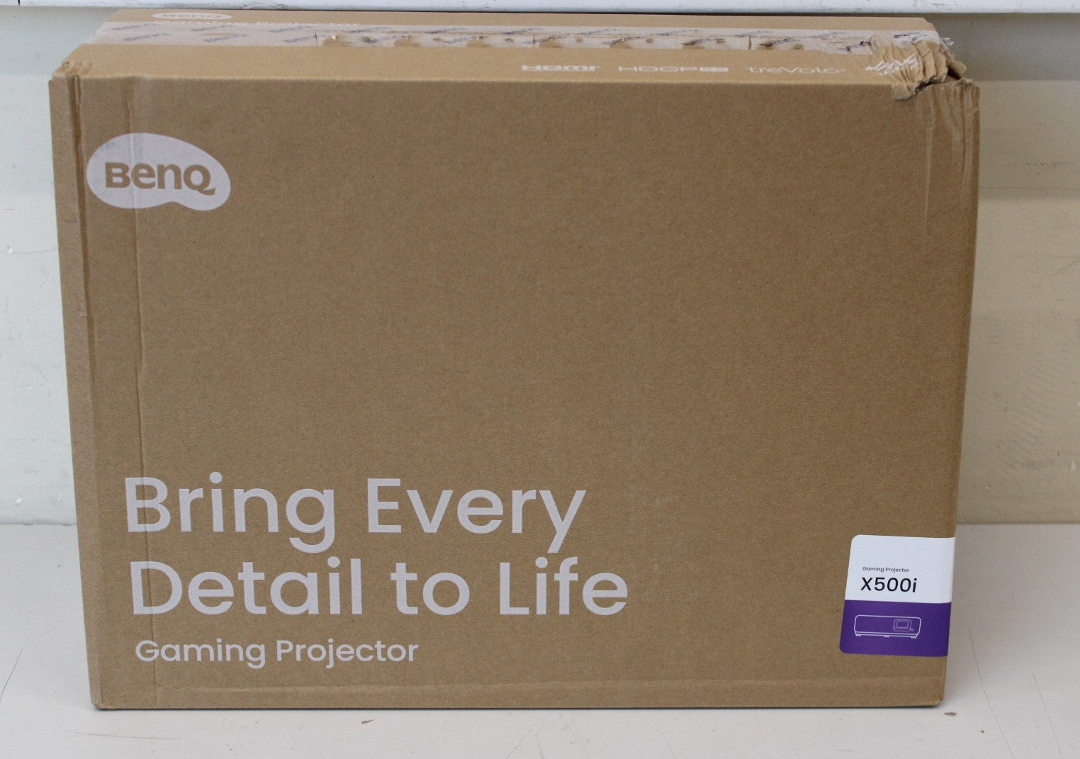 Benq X500i — Gaming Projector, 4K UHD (3840 x 2160), 2200 ANSI lumens, White/Black