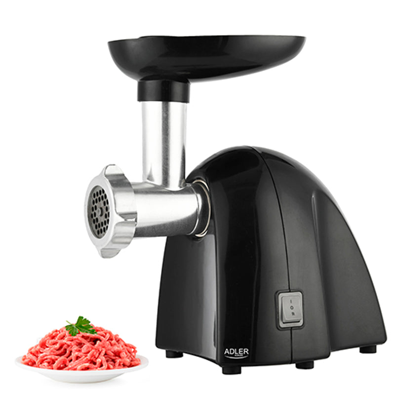 Adler AD 4811 — Meat mincer, Black, 600 W, Number of speeds 1