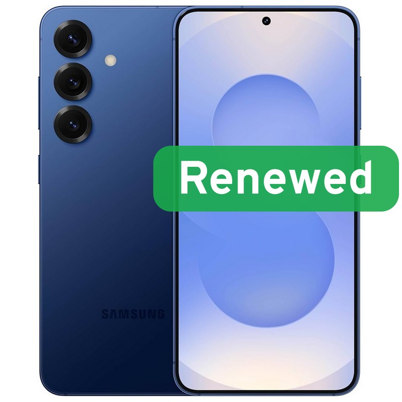 Samsung Renewed Grade A — Galaxy S25, Navy, 6.2 ", 256 GB