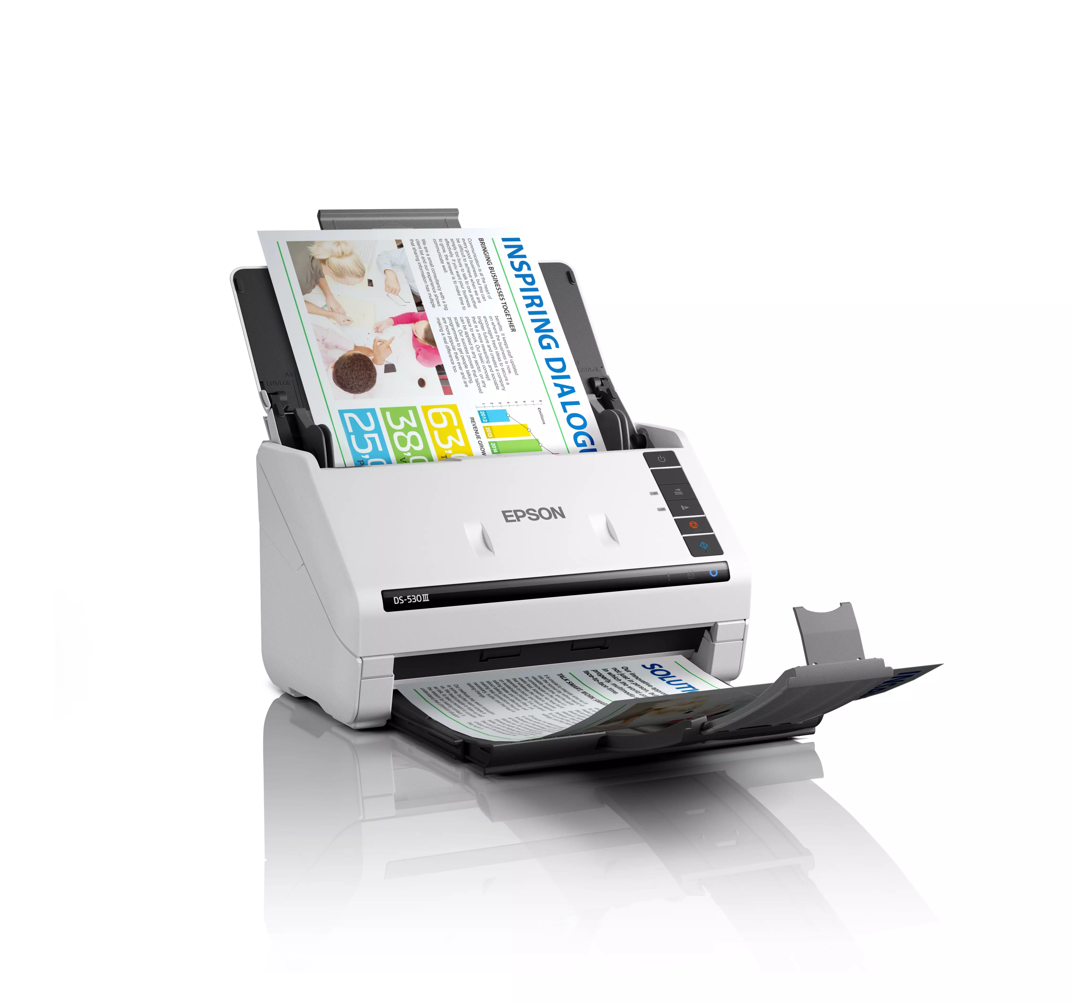 Epson WorkForce DS-530III — Document Scanner, Colour
