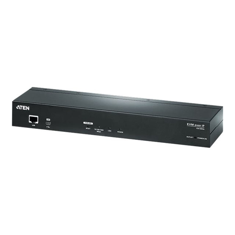 Aten KN1000A — Single Port KVM over IP Switch with Single Port Power Switch