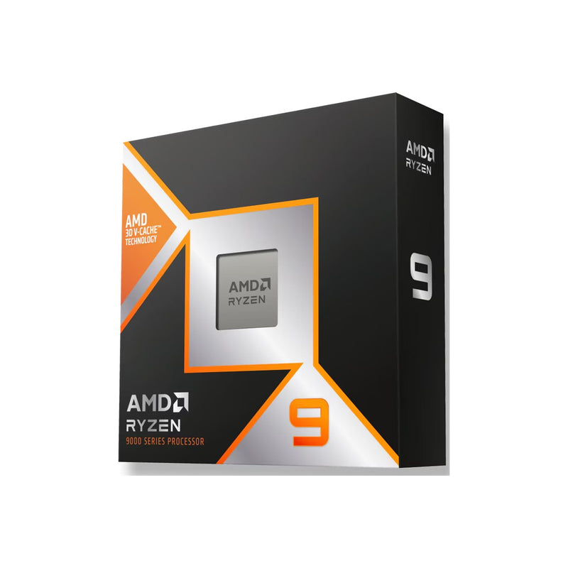 AMD Ryzen 9 9900X3D, AM5, Processor threads 24, Processor cores 12