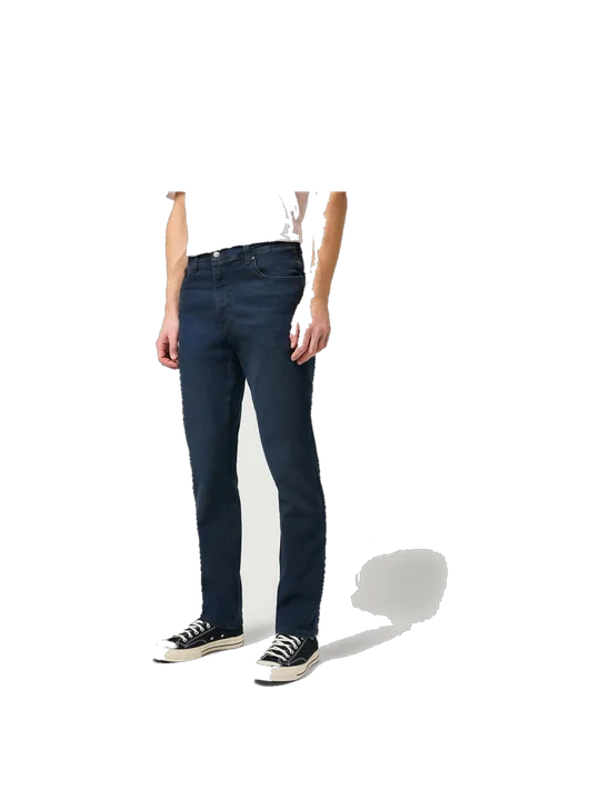 WRANGLER SLIM MEDIUM STRETCH IN BRUISED RIVER JEANS